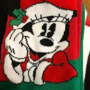 Disney Christmas Socks, Multi Color Pack